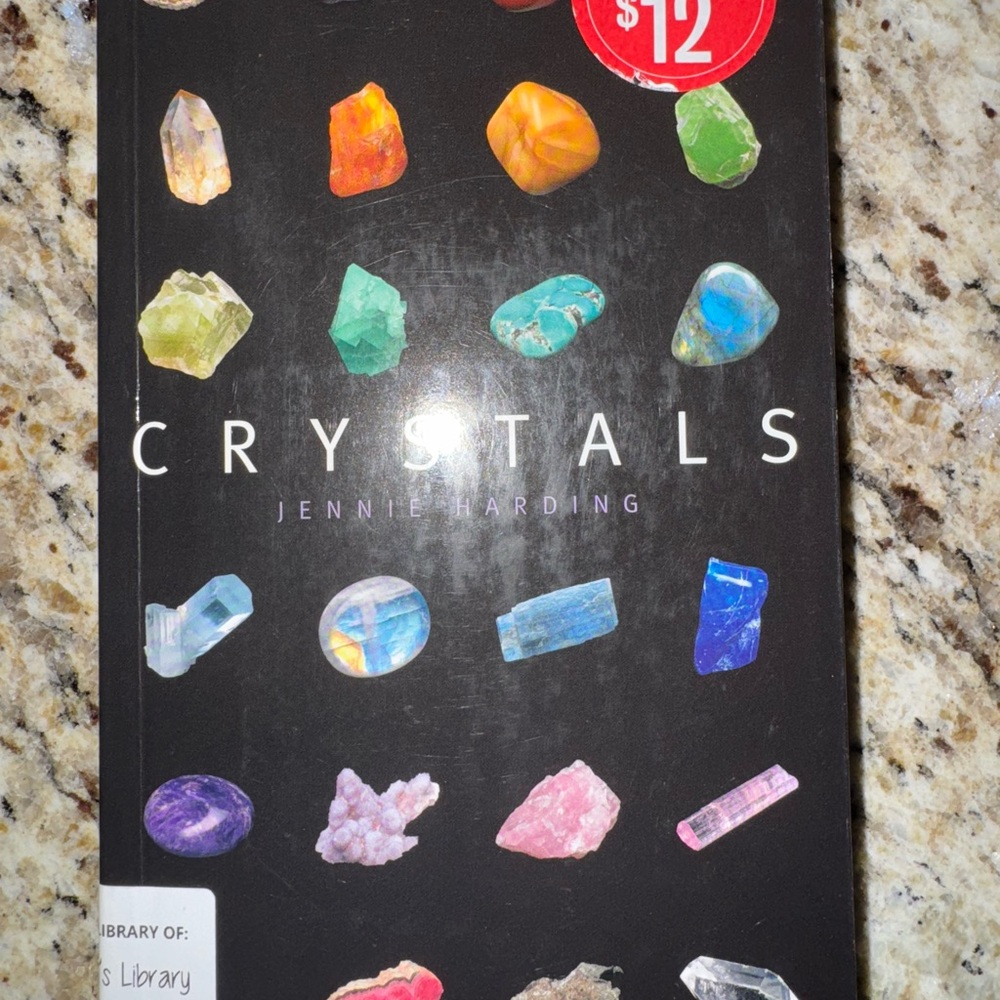 Crystals Book by Jennie Harding